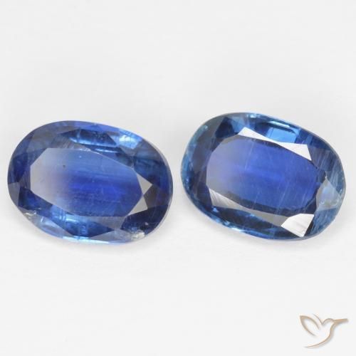 Shop natural 1.89ct Bleu marine Disthène gems, ovale, from Népal at GemSelect. In stock, global shipping!