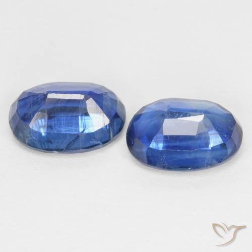Shop natural 2.11ct Bleu foncé Disthène gems, ovale, from Népal at GemSelect. In stock, global shipping!