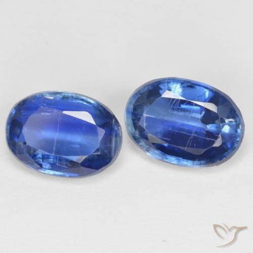 Shop natural 2.01ct Bleu marine Disthène gems, ovale, from Népal at GemSelect. In stock, global shipping!
