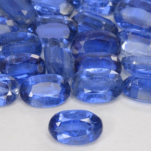 Achetez naturel 1,37ct bleue cyanite gems, coupe ovale, en provenance népal chez gemselect. en stock, livraison internationale!
