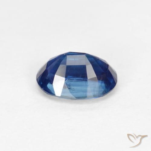 Disthène Bleu marine naturelle ovale, 0.97 ct, VS