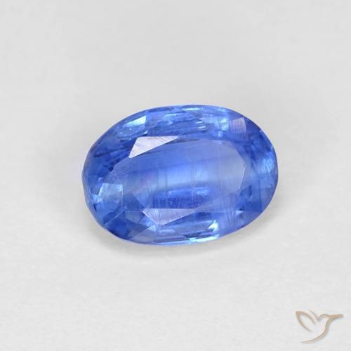 Disthène Bleu clair naturelle ovale, 1.04 ct, VS