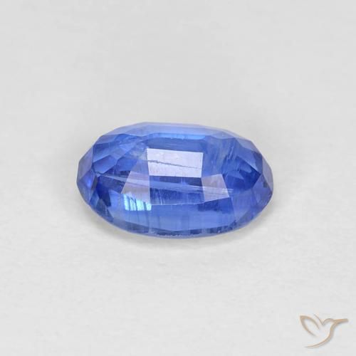 Disthène Bleu clair naturelle ovale, 1.04 ct, VS