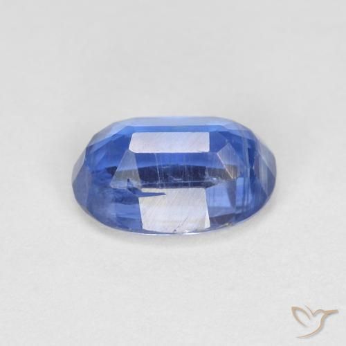 Disthène Bleu marine naturelle ovale, 1.10 ct, VS-SI