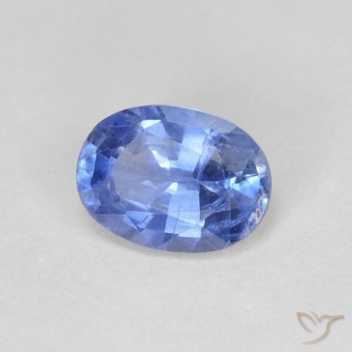 Disthène Bleu clair naturelle ovale, 0.89 ct, VS