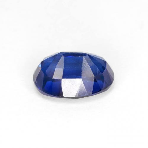 Disthène Bleu marine intense naturelle Coupe ovale, 1.12 ct, VS