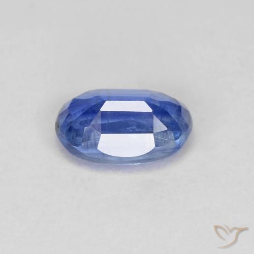 Disthène Bleu azur profond naturelle ovale, 0.98 ct, VS-SI