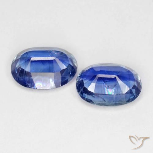 Achetez naturel 2,93ct bleue cyanite gems, coupe ovale, en provenance népal chez gemselect. en stock, livraison internationale!