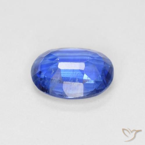 Disthène Bleu clair naturelle ovale, 1.52 ct, VS-SI