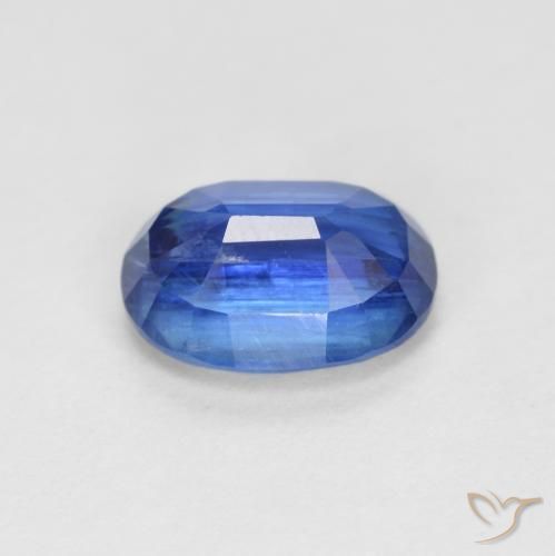 Disthène Bleu foncé naturelle ovale, 1.69 ct, VS-SI