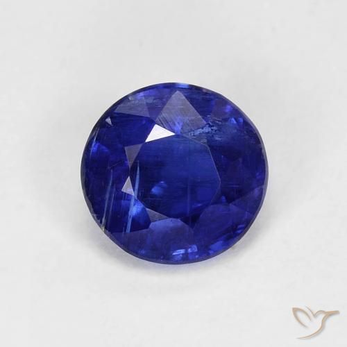 Disthène Bleu foncé naturelle Tour, 0.97 ct, SI