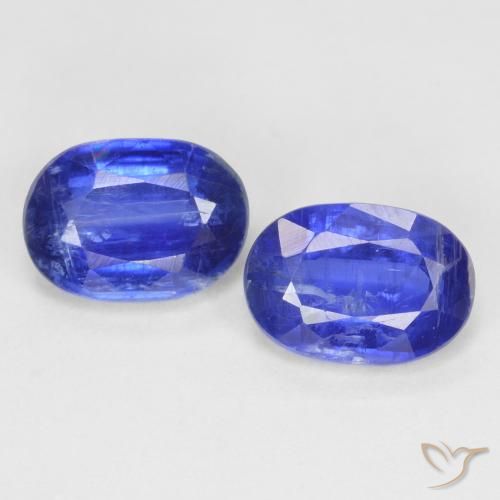 Achetez naturel 2,01ct bleue cyanite gems, coupe ovale, en provenance népal chez gemselect. en stock, livraison internationale!