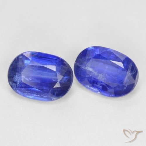 Achetez naturel 2,01ct bleue cyanite gems, coupe ovale, en provenance népal chez gemselect. en stock, livraison internationale!