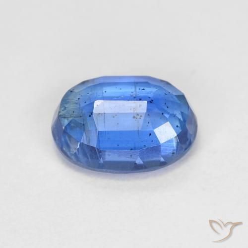 Disthène Bleu foncé naturelle ovale, 1.74 ct, VS-SI