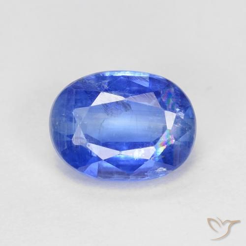 1.81ct Naturel Bleu azur profond Disthène, ovale, VS-SI