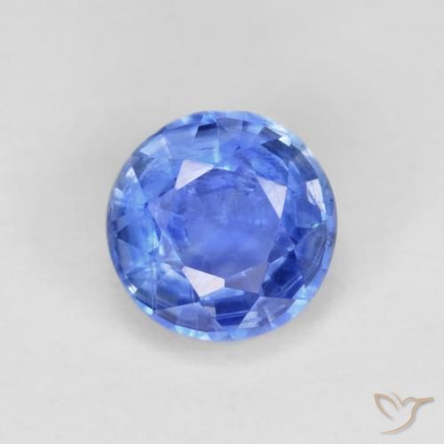 Disthène Bleu azur profond naturelle Tour, 1.32 ct, VS-SI