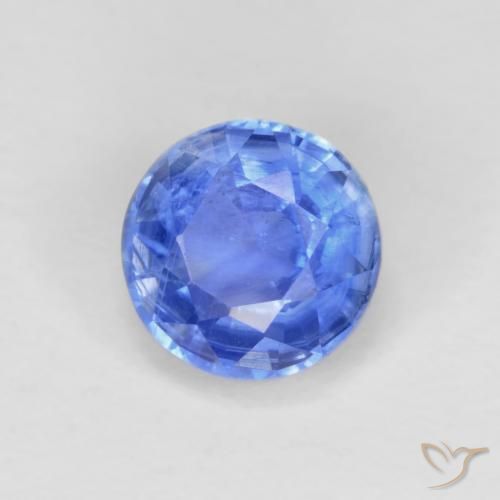 Disthène Bleu azur profond naturelle Tour, 1.32 ct, VS-SI
