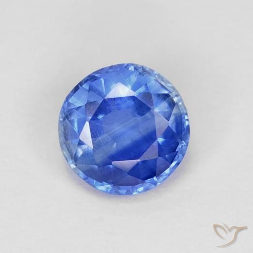 Disthène Bleu azur profond naturelle Tour, 1.08 ct, VS-SI