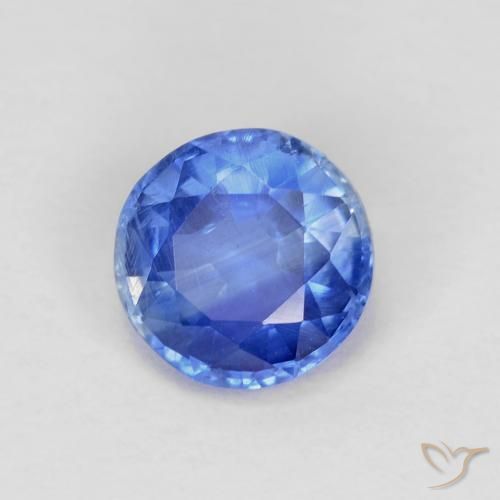 Disthène Bleu azur profond naturelle Tour, 1.08 ct, VS-SI