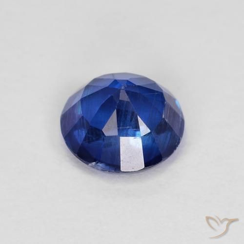 Disthène Bleu marine léger naturelle Tour, 1.03 ct, VS-SI