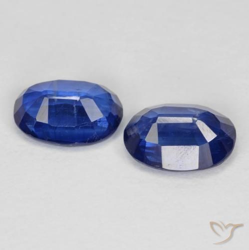 Shop natural 2.08ct Bleu foncé Disthène gems, ovale, from Népal at GemSelect. In stock, global shipping!