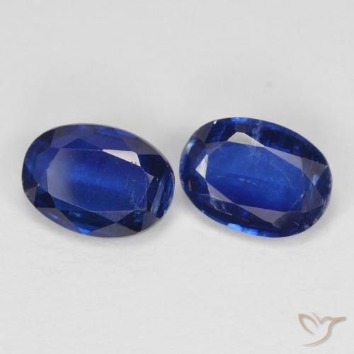 Shop natural 1.88ct Bleu foncé Disthène gems, ovale, from Népal at GemSelect. In stock, global shipping!