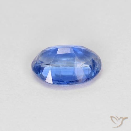 Disthène Bleu azur profond naturelle ovale, 1.00 ct, SI