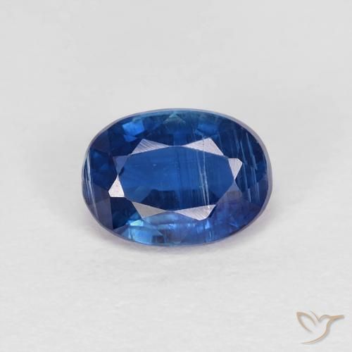 1.20ct Naturel Bleu marine Disthène, ovale, VS-SI