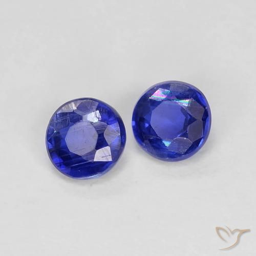 Shop natural 0.47ct Bleu marine intense Disthène gems, Tour, from Népal at GemSelect. In stock, global shipping!