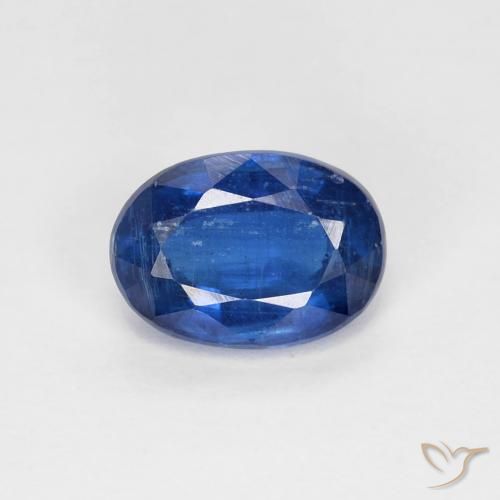 Disthène Bleu marine naturelle ovale, 1.01 ct, VS-SI