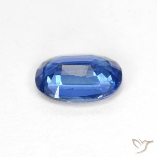 Disthène Bleu marine naturelle ovale, 0.89 ct, VS