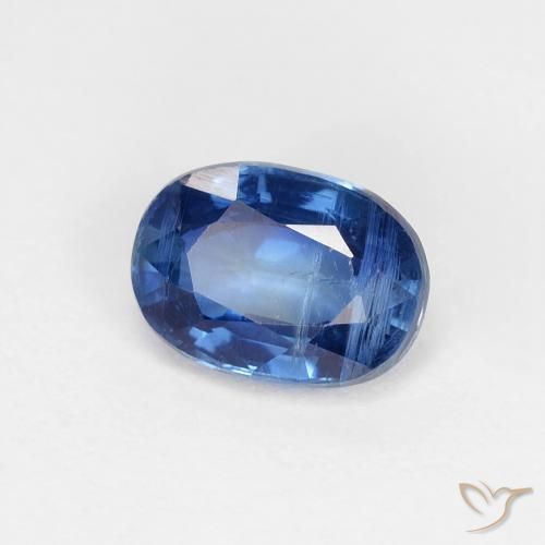 Disthène Bleu marine naturelle ovale, 1.15 ct, VS-SI