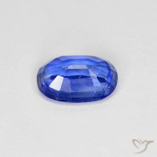 Disthène Bleu franc naturelle ovale, 0.83 ct, VS-SI