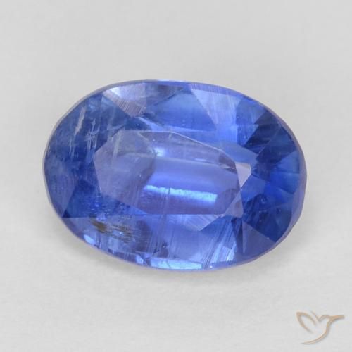 Disthène Bleu marine naturelle ovale, 1.09 ct, SI