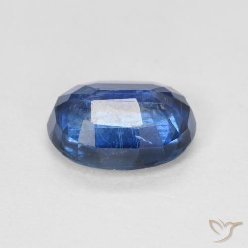 Disthène Bleu crépuscule naturelle ovale, 1.62 ct, SI