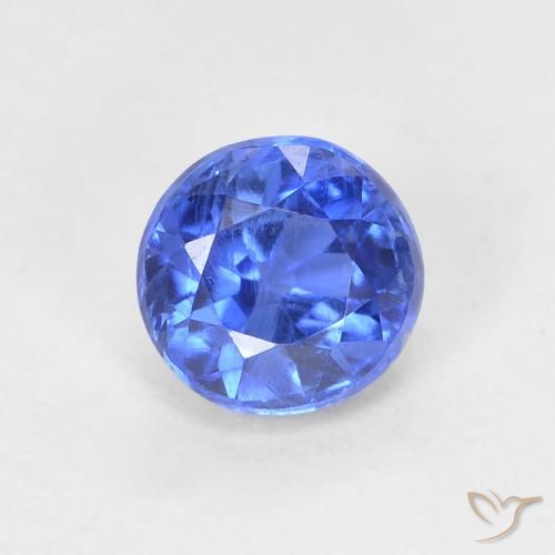 0.78ct Naturel Bleu foncé Disthène, Tour, VS-SI