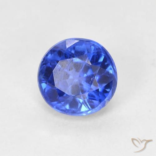 Disthène Bleu foncé naturelle Tour, 0.78 ct, VS-SI