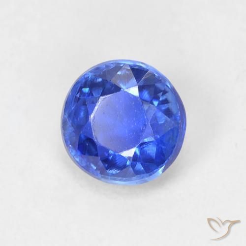 Disthène Bleu foncé naturelle Tour, 0.73 ct, VS-SI