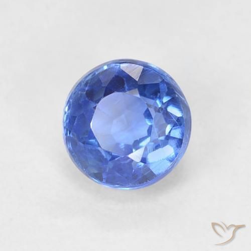 Disthène Bleu foncé naturelle Tour, 0.91 ct, VS