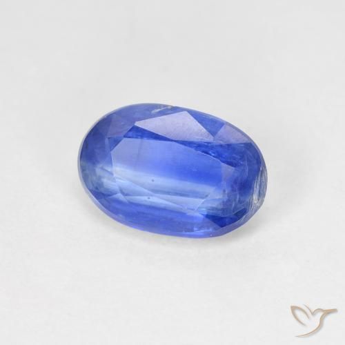Disthène Bleu franc naturelle ovale, 2.21 ct, SI