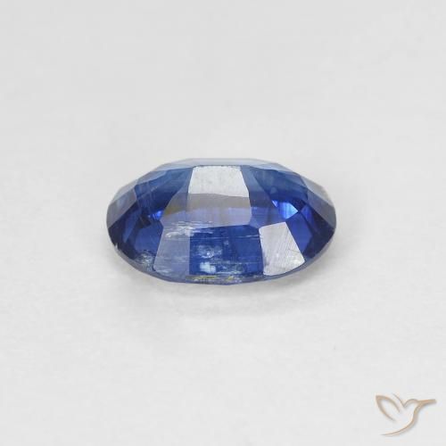 Disthène Bleu marine naturelle ovale, 1.57 ct, SI