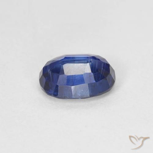 Disthène Bleu marine naturelle ovale, 1.11 ct, SI