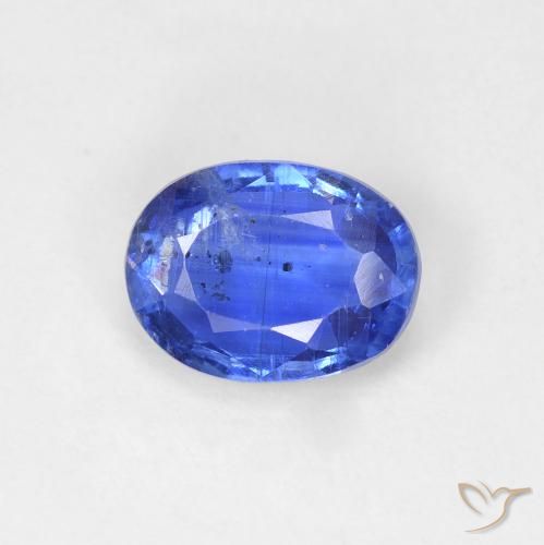 1.49ct Naturel Bleu franc Disthène, ovale, SI