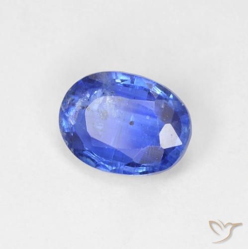 Disthène Bleu franc naturelle ovale, 1.49 ct, SI