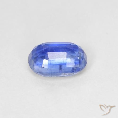 Disthène Bleu franc naturelle ovale, 1.71 ct, SI