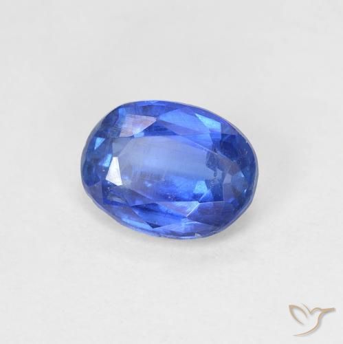 Disthène Bleu franc naturelle ovale, 1.59 ct, SI