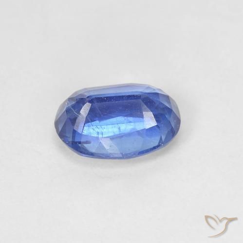 Disthène Bleu franc naturelle ovale, 1.59 ct, SI