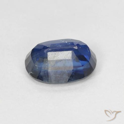 Disthène Bleu marine naturelle ovale, 1.57 ct, SI