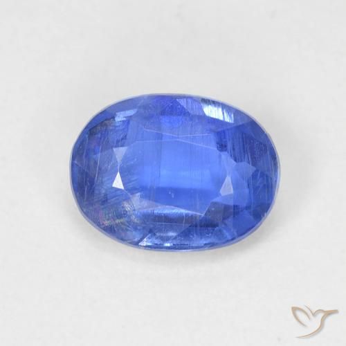 1.17ct Naturel Bleu clair Disthène, ovale, SI