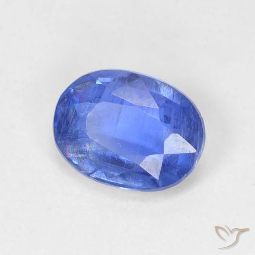 Disthène Bleu clair naturelle ovale, 1.17 ct, SI